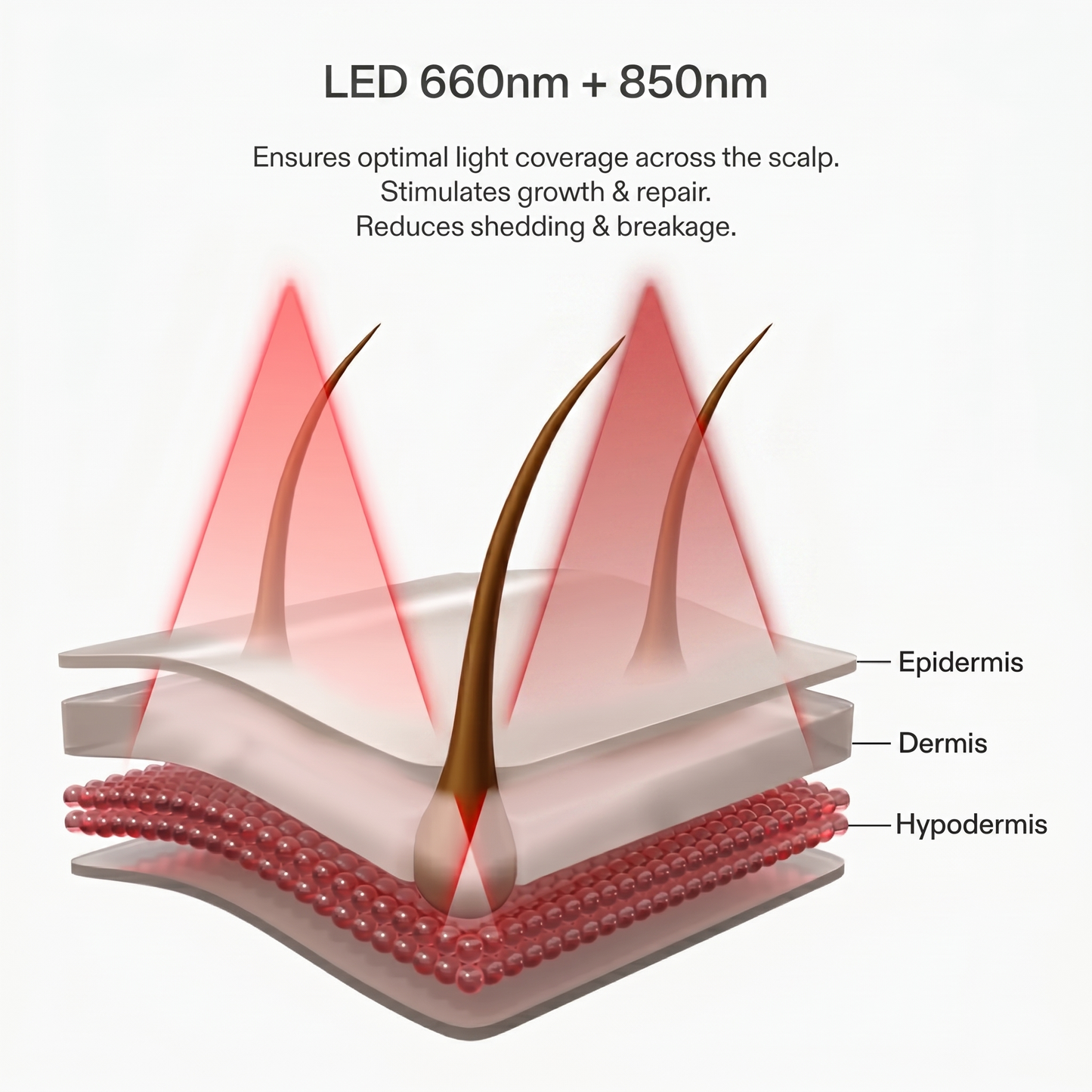 LED Red Light Hair Growth Cap